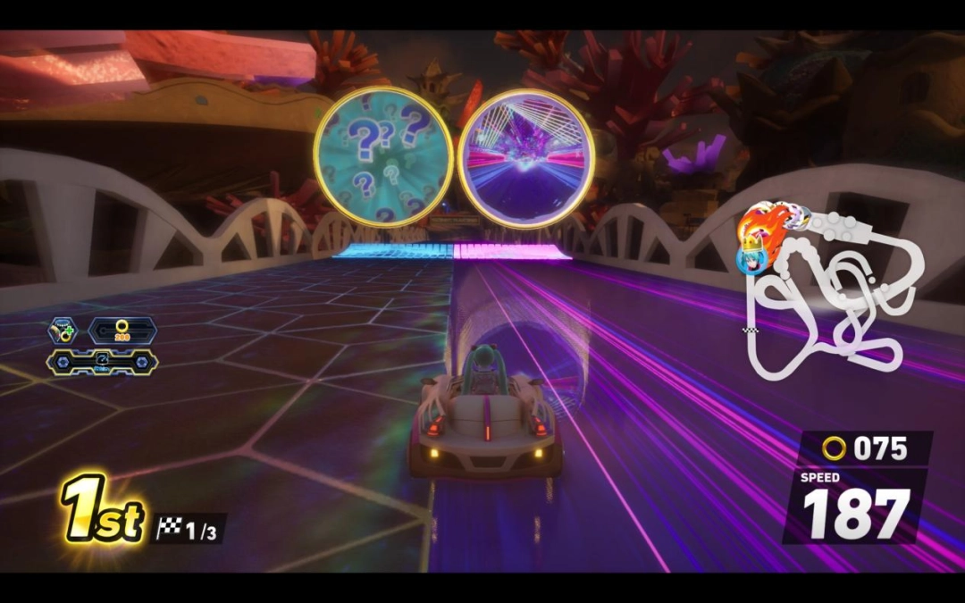 《索尼克赛车 交叉世界》评测:把乐趣还给驾驶(图6) 《索尼克赛车 交叉世界》评测:把乐趣还给驾驶