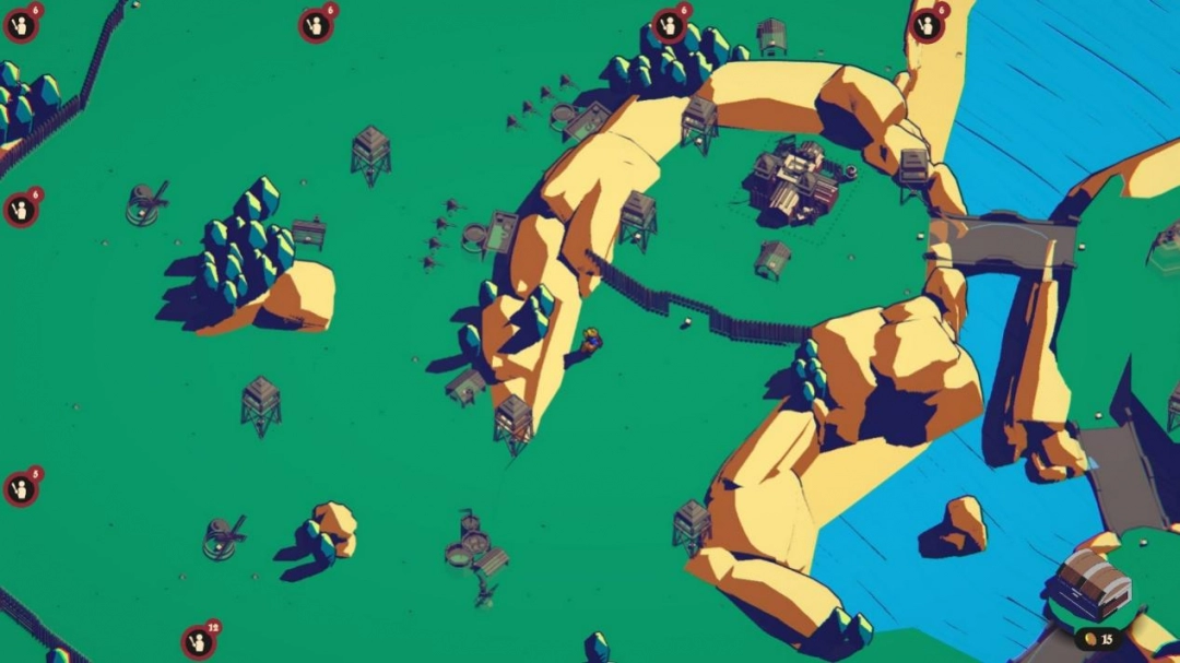 《Thronefall》评测:极简塔防,简化的是即时战略不是塔防(图5) 《Thronefall》评测:极简塔防,简化的是即时战略不是塔防