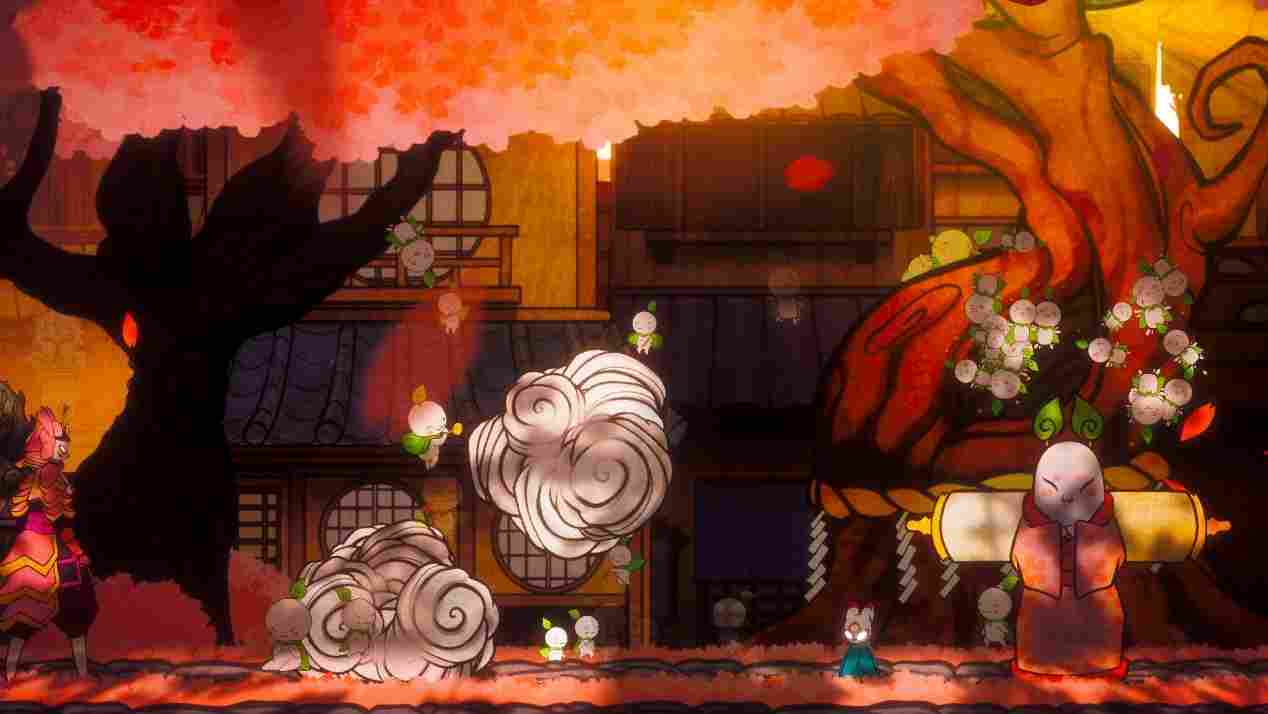 《波与月夜之青莲》评测:淘气包狐小跳的“浮世绘之旅”(图2) 《波与月夜之青莲》评测:淘气包狐小跳的“浮世绘之旅”