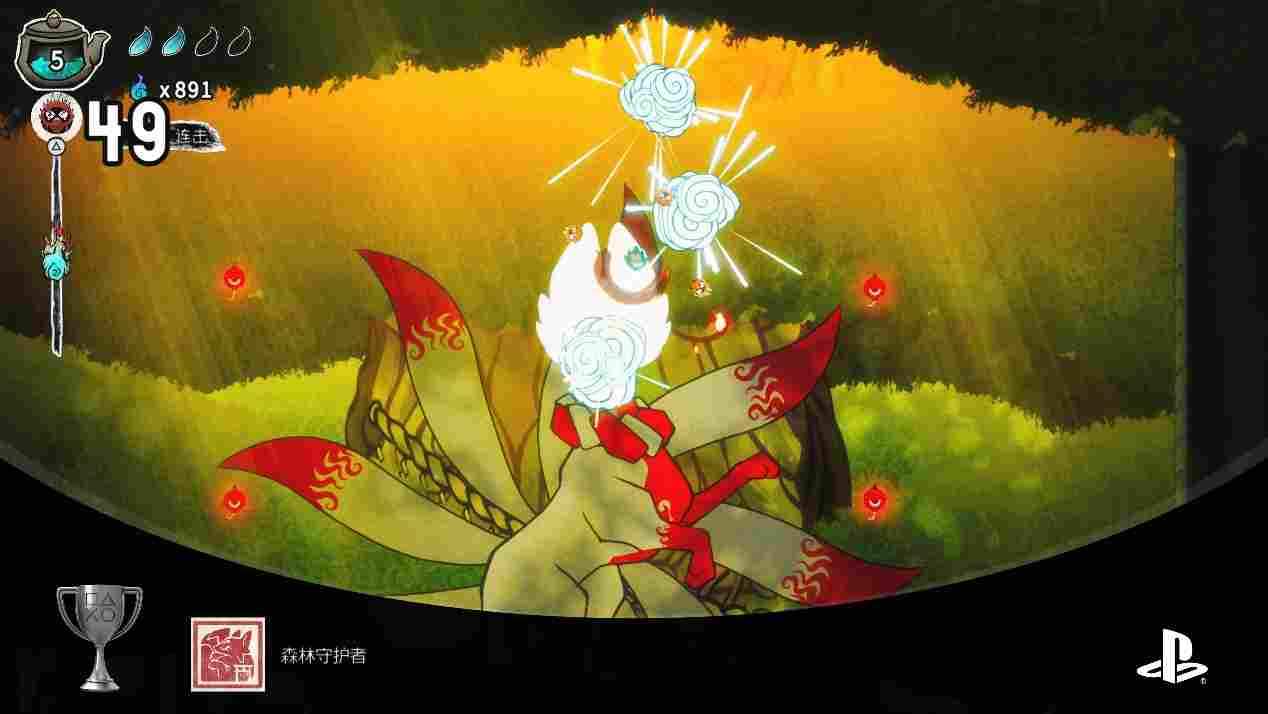 《波与月夜之青莲》评测:淘气包狐小跳的“浮世绘之旅”(图13) 《波与月夜之青莲》评测:淘气包狐小跳的“浮世绘之旅”