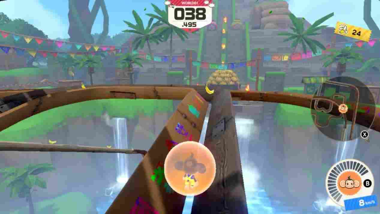 《超级猴子球 香蕉大乱斗》评测:指尖上的极限运动(图4) 《超级猴子球 香蕉大乱斗》评测:指尖上的极限运动