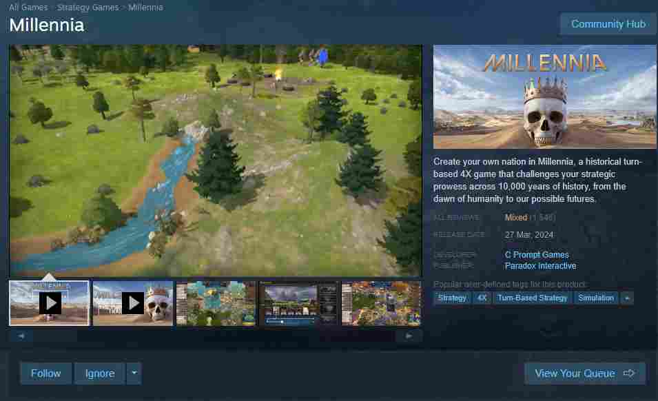 《Millennia》评测:仍需要细细打磨的宝钻原石(图1) 《Millennia》评测:仍需要细细打磨的宝钻原石