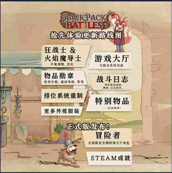 《背包乱斗》EA评测：爽感十足的电子斗蛐蛐