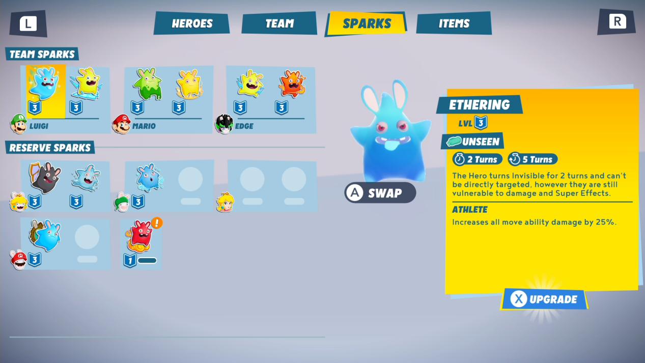 《马力欧+疯狂兔子 星耀之愿》评测:靠“任天堂”更近一些(图13) 《马力欧+疯狂兔子 星耀之愿》评测:靠“任天堂”更近一些