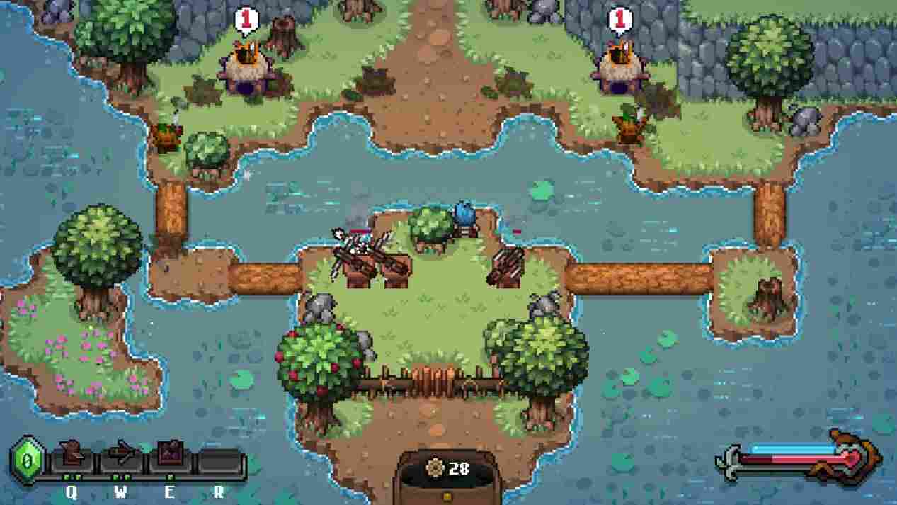 《战匠杜沃》评测:不会魔法不挥剑,只能造塔的RPG(图8) 《战匠杜沃》评测:不会魔法不挥剑,只能造塔的RPG