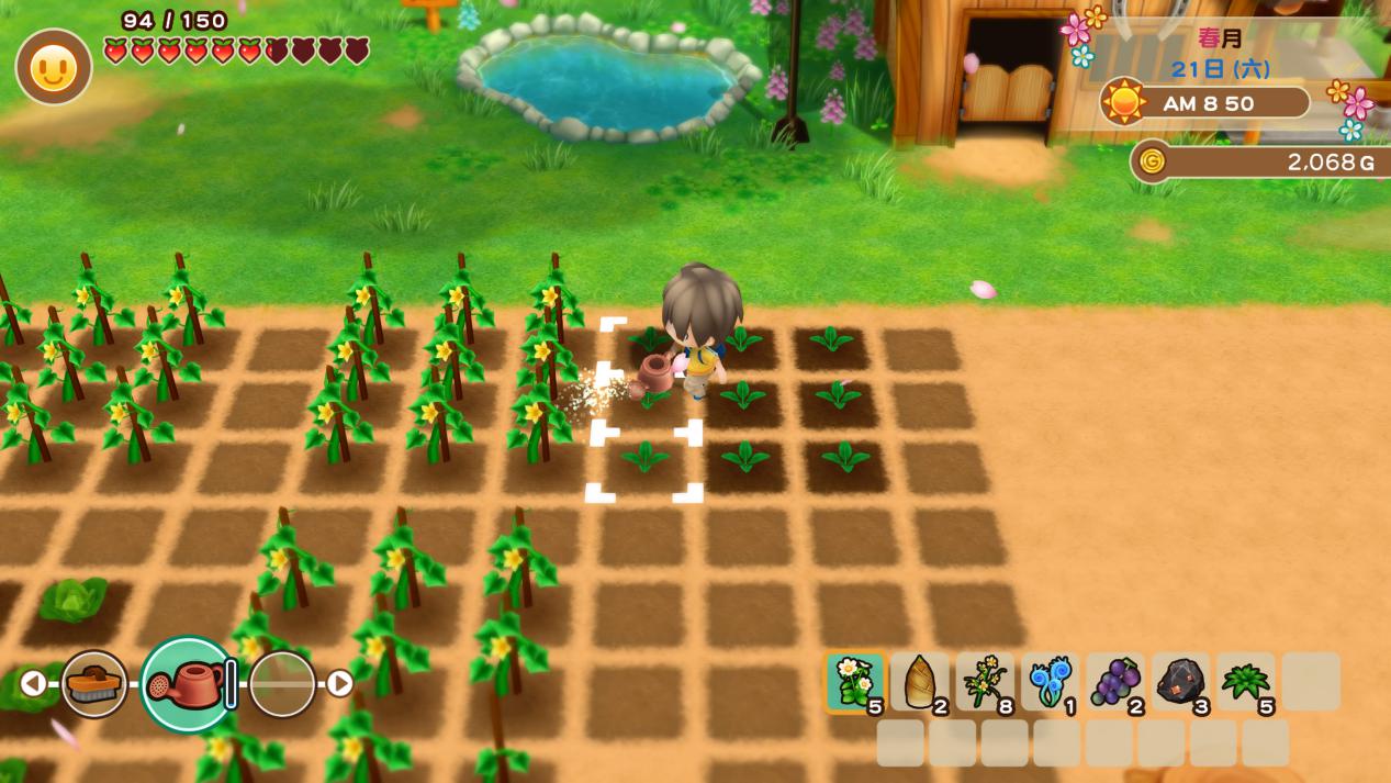 《牧场物语:重聚矿石镇》PS4版评测:过于热情的矿石镇(图2) 《牧场物语:重聚矿石镇》PS4版评测:过于热情的矿石镇