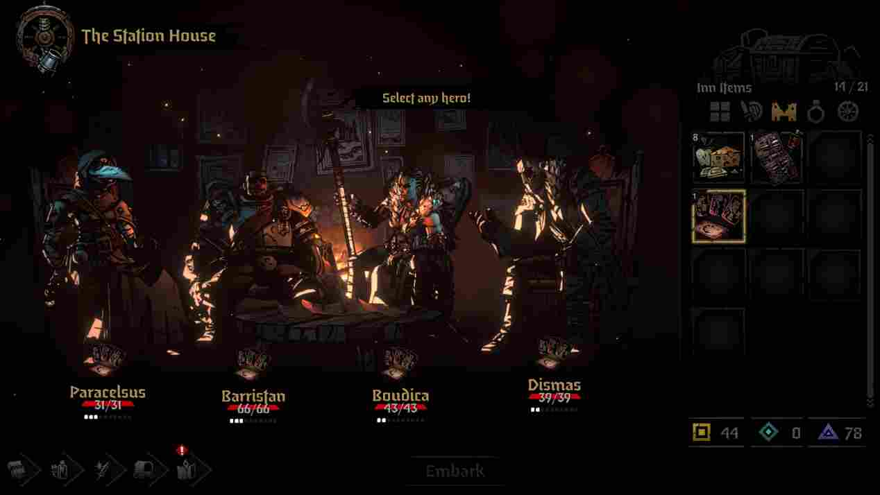 《暗黑地牢2》抢先评测:人类,在希望的绝路上狂奔(图13) 《暗黑地牢2》抢先评测:人类,在希望的绝路上狂奔