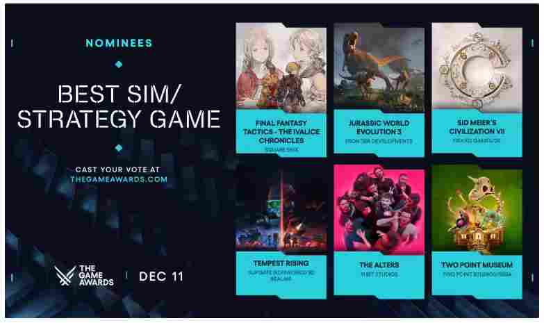 TGA 2025年度游戏获奖名单：《光与影：33号远征队》独揽9项大奖截图