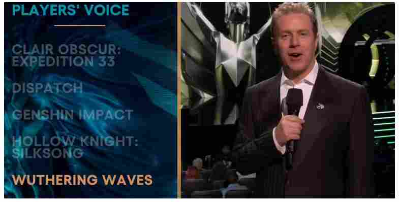 TGA 2025年度游戏获奖名单：《光与影：33号远征队》独揽9项大奖截图