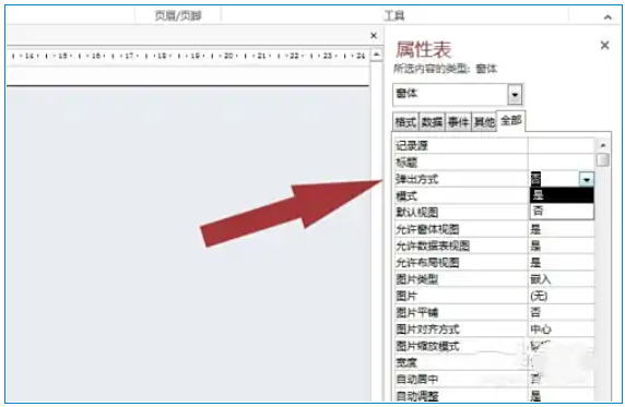 access2013启动窗体怎么设置？access2013设置启动窗体的方法截图