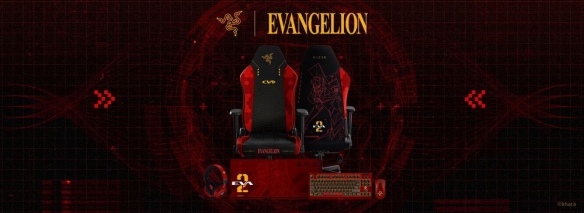 Razer X《新世纪福音战士》EVA-02 联名系列登场