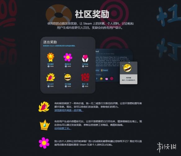 Steam彻底整顿社区奖励 取消点数分成终结“小丑”刷分(图3) 游侠网3