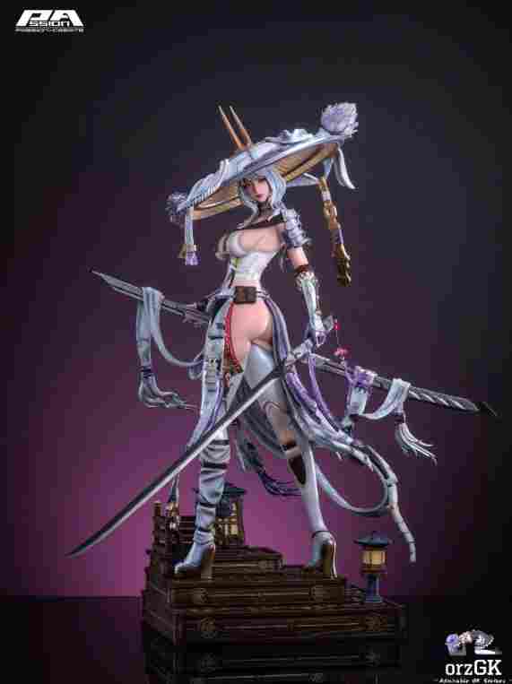 《剑星》×《妮姬》“红莲”大尺度雕像 翘臀挺立很性感