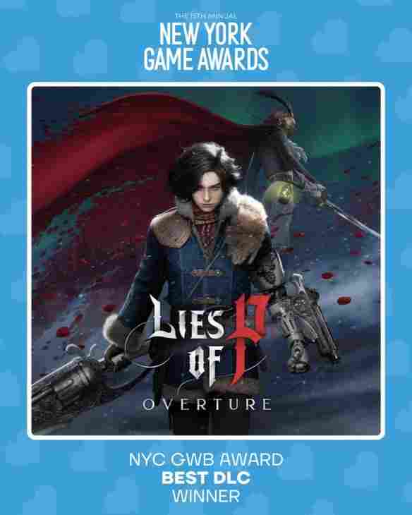 《匹诺曹的谎言：序曲》荣获第 15 届纽约游戏大奖 “最佳 DLC”