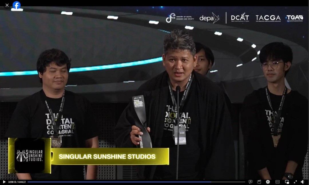 《罪域征途》斩获泰国独游最佳玩法设计大奖！