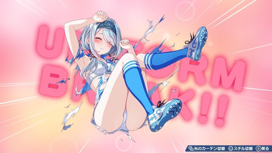 《兔兔秘密花园》开发商新作发布 美少女爆衣的足球模拟游戏