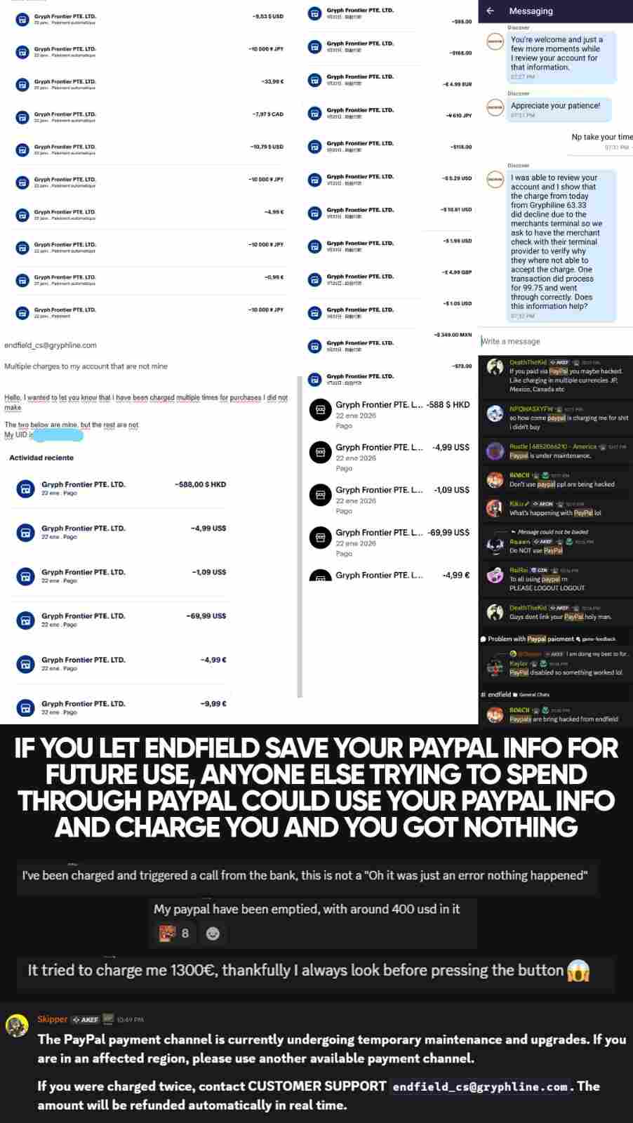 《明日方舟：终末地》外服充值出bug 绑定卡或遭陌生人消费