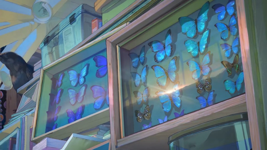 新海诚《你的名字》画师执导！电影《花绿青绽放之日》定档