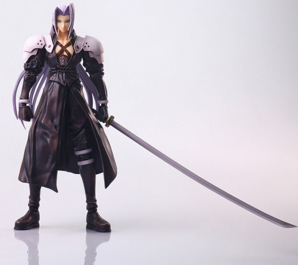 1997年《最终幻想7》萨菲罗斯手办公布:刀比人还长!(图1) 游侠网1