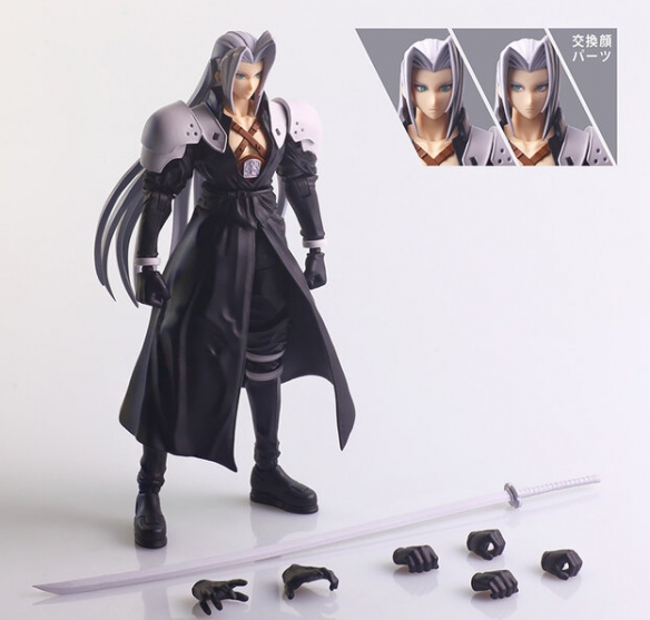 1997年《最终幻想7》萨菲罗斯手办公布:刀比人还长!(图2) 游侠网2