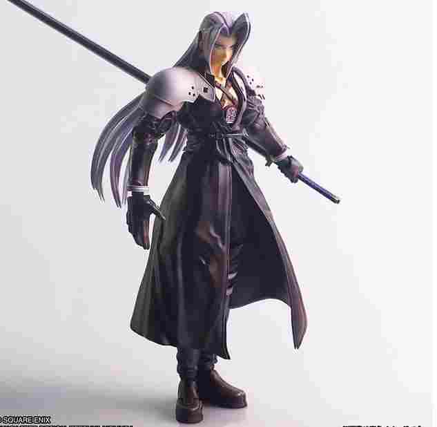 SE公布1997年版FF7萨菲罗斯全新手办 三米长刀迫力重现