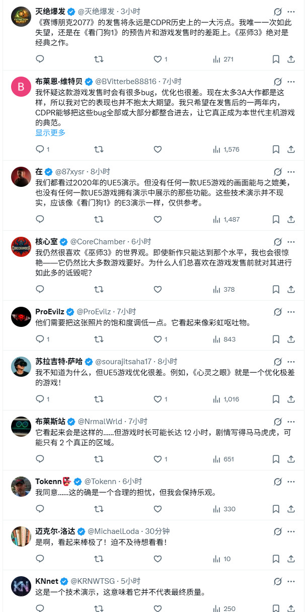 《巫师4》Demo设高预期 若未达标恐遭玩家怒火