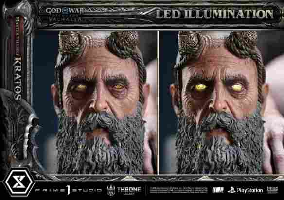 《战神5》奎爷1/3双形态雕像开启预定:售价破万元!(图9) 游侠网9