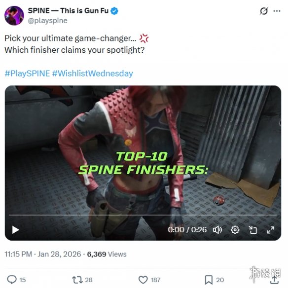 《Spine》开发者分享新实机! 十种功夫枪战处决技亮相