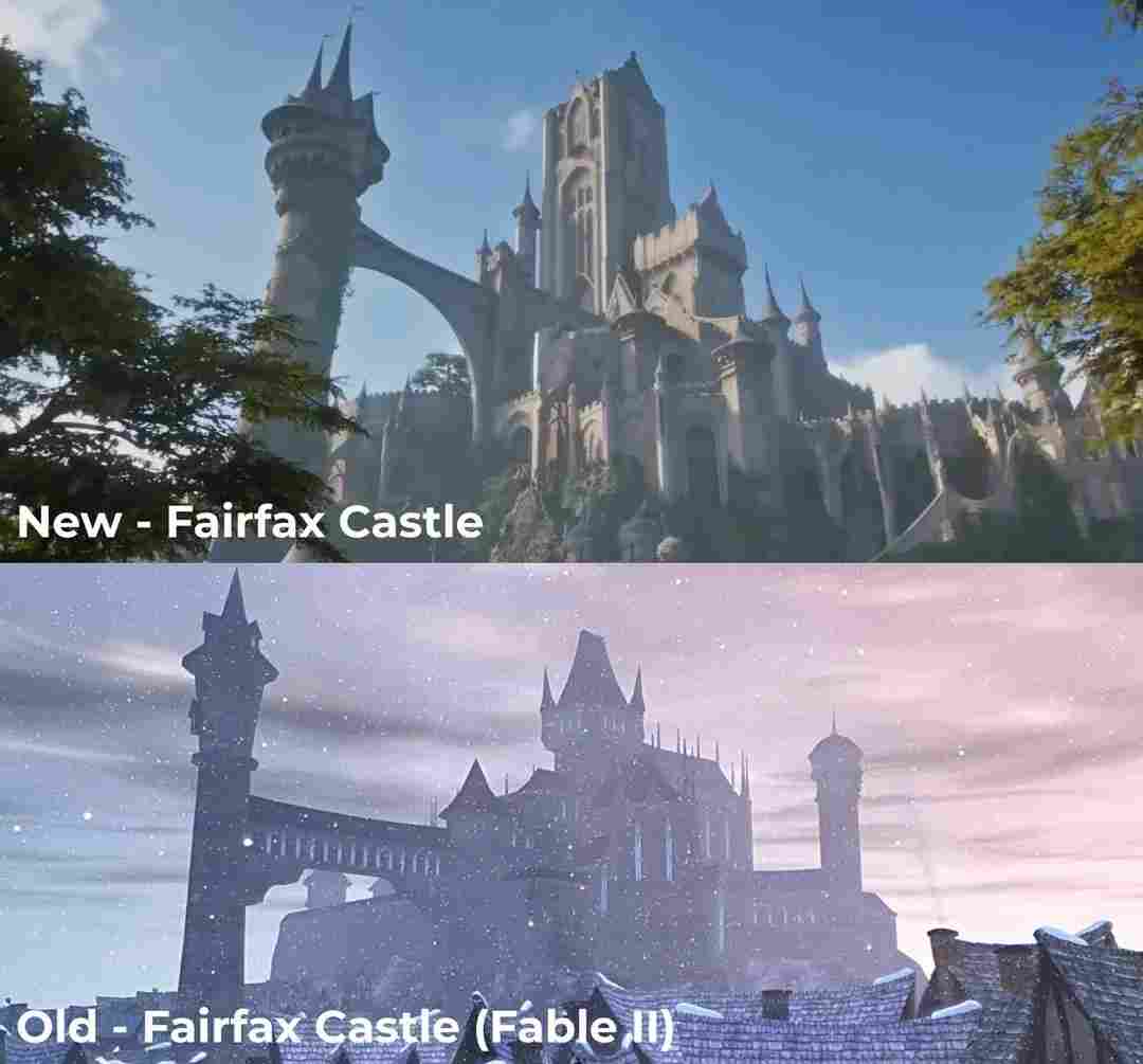 《神鬼寓言》新作与前几作场景对比 游戏大进化