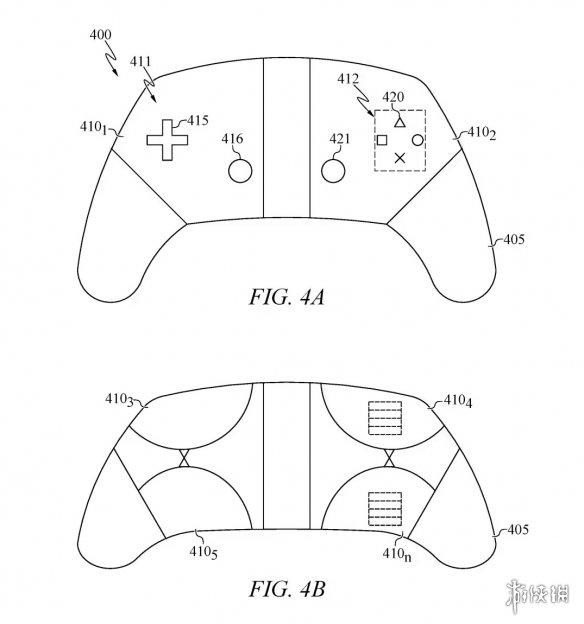 索尼PS6手柄或取消物理按键? 全电容式手柄新专利曝光(图4) 游侠网4