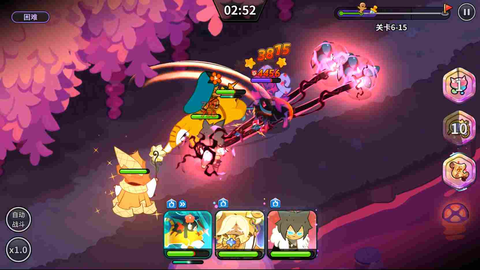 冲呀！饼干人：王国《冲呀！饼干人：王国》同位置饼干横向对比（射击型）(图11)