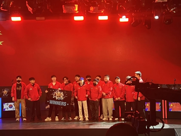 中国团队赛客场胜韩国 UNKNOWN豪取3连胜明日力破抗韩魔咒