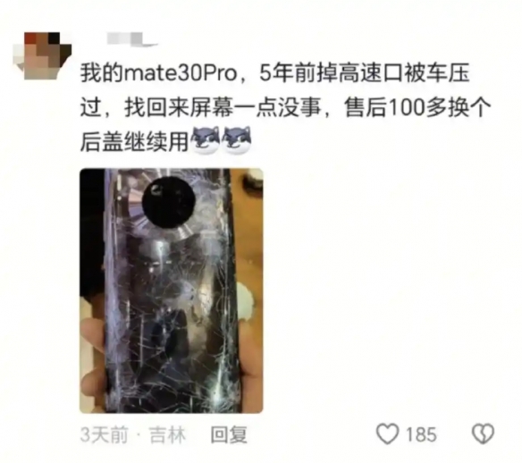 华为P60被钉子贯穿仍能用 网友晒图喊甚至还能防弹(图4) 游侠网4