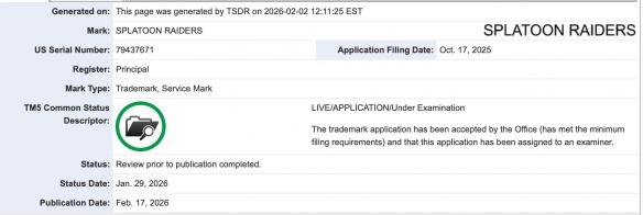 曝《喷射战士》续作商标更新! 或关联2月任天堂直面会(图2) 游侠网2