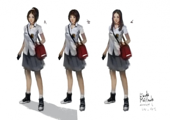 《小镇惊魂3》角色设计图公开:女主凹凸有型 身材超棒(图7) 游侠网7