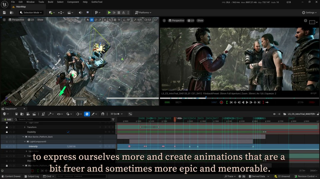 《哥特王朝:重制版》幕后开发视频 展示模型改进(图14) 《哥特王朝:重制版》幕后开发视频 展示模型改进