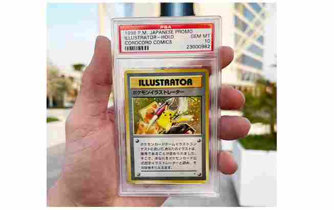 网红保罗超珍宝可梦卡拍出1600万美元 当初仅花了530万美元