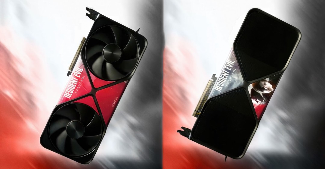 英伟达官推抽奖 奖品是《生化危机9》RTX 5090定制显卡(图1) 英伟达官推抽奖 奖品是《生化危机9》RTX 5090定制显卡