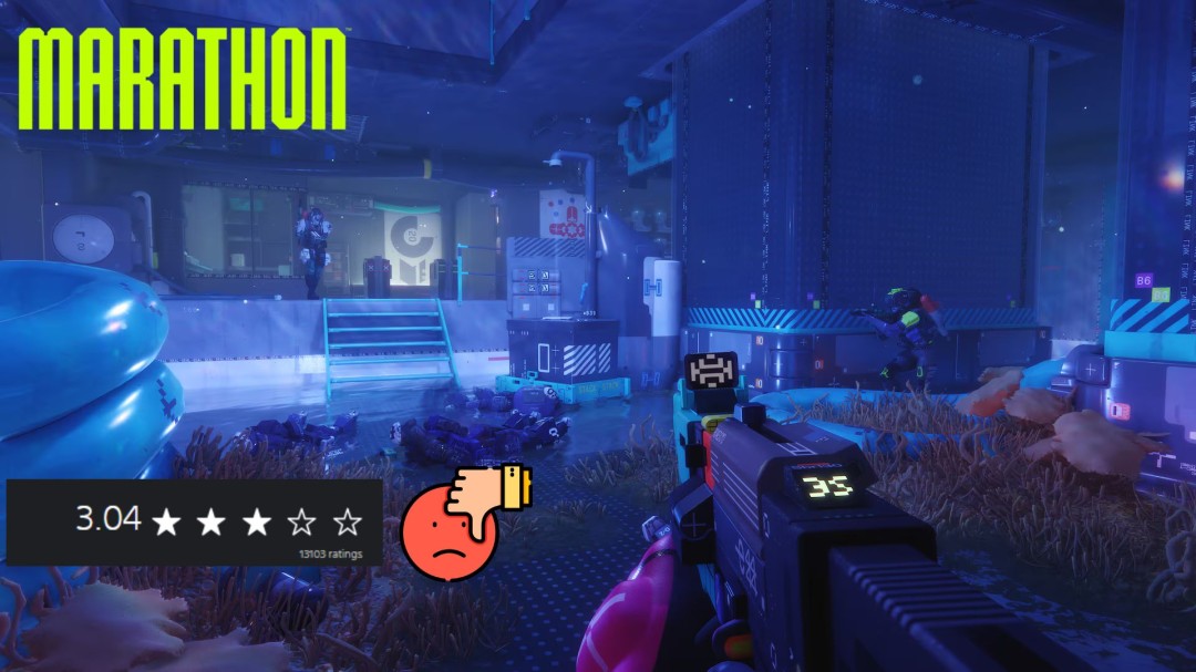 《马拉松》Beta测试Steam在线锐减 PS商城评价仅3星