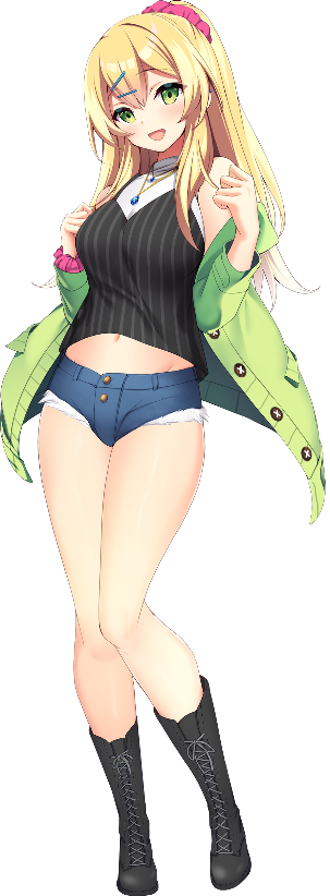 由自宅社（Jitaku Studio）制作的《Gals Fiction》官方中文版Steam商店页面