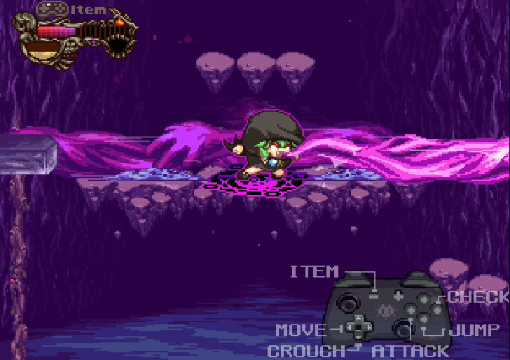 挑战像素表现极限的黑暗幻想2D动作游戏 『秘境·魔咒使』确定发行！