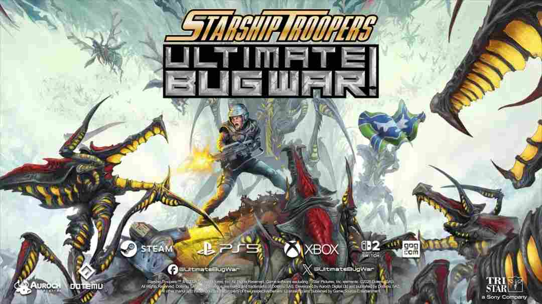 《星河战队：终焉虫潮》多平台发售 激战外星虫族