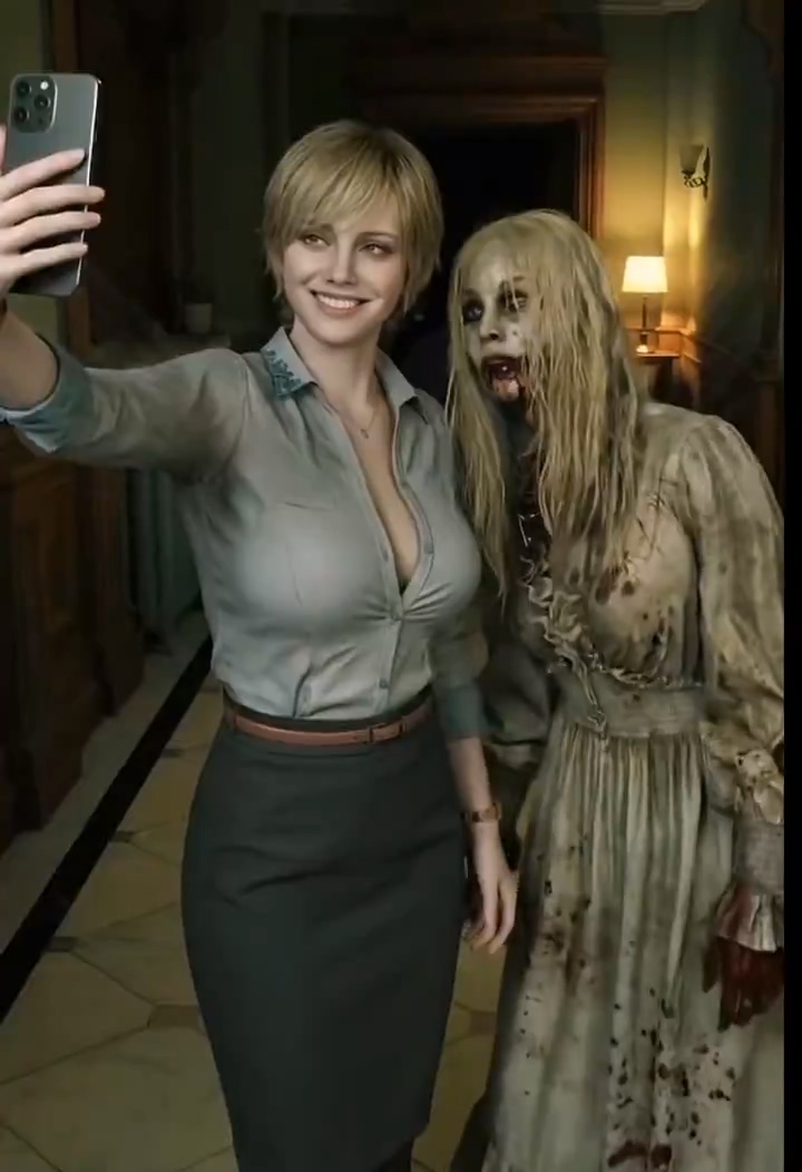 《生化危机9》AI视频:性感雪莉找每一个人合影(图3) 《生化危机9》AI视频:性感雪莉找每一个人合影