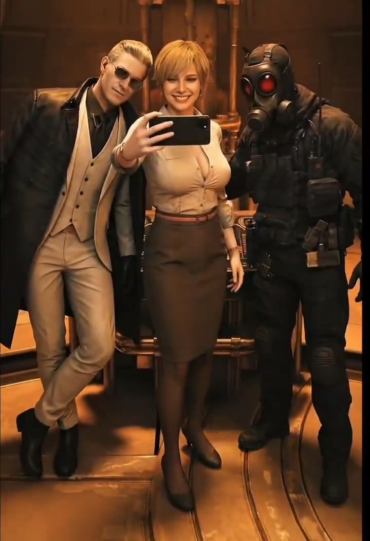 《生化危机9》AI视频:性感雪莉找每一个人合影(图4) 《生化危机9》AI视频:性感雪莉找每一个人合影