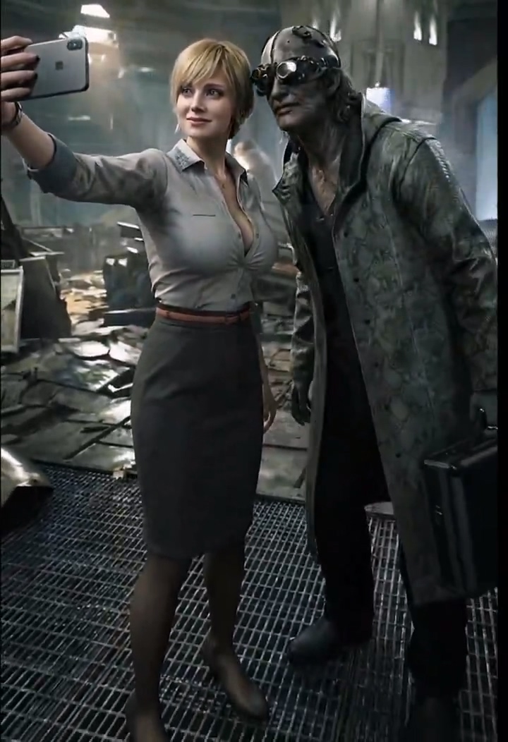 《生化危机9》AI视频:性感雪莉找每一个人合影(图5) 《生化危机9》AI视频:性感雪莉找每一个人合影