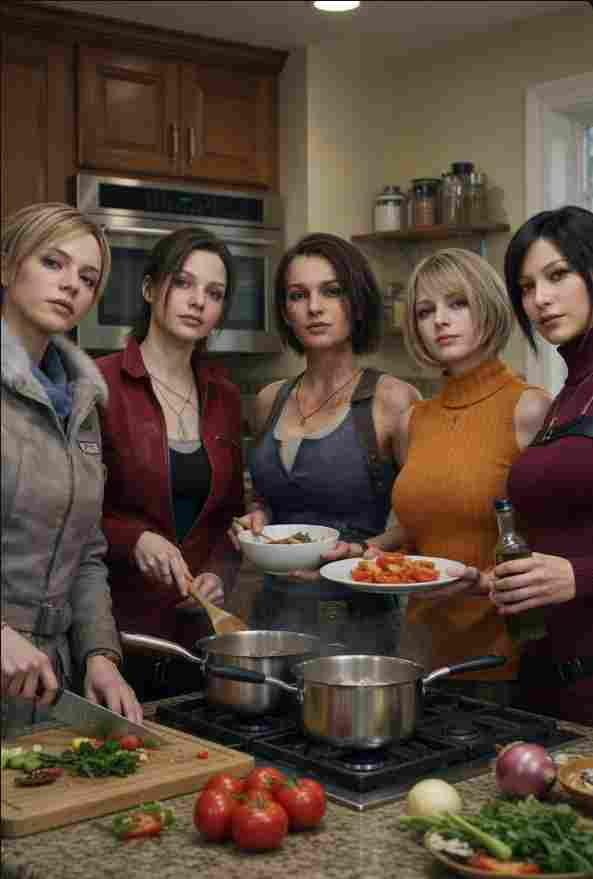 《生化危机9》AI视频:性感雪莉找每一个人合影(图12) 《生化危机9》AI视频:性感雪莉找每一个人合影