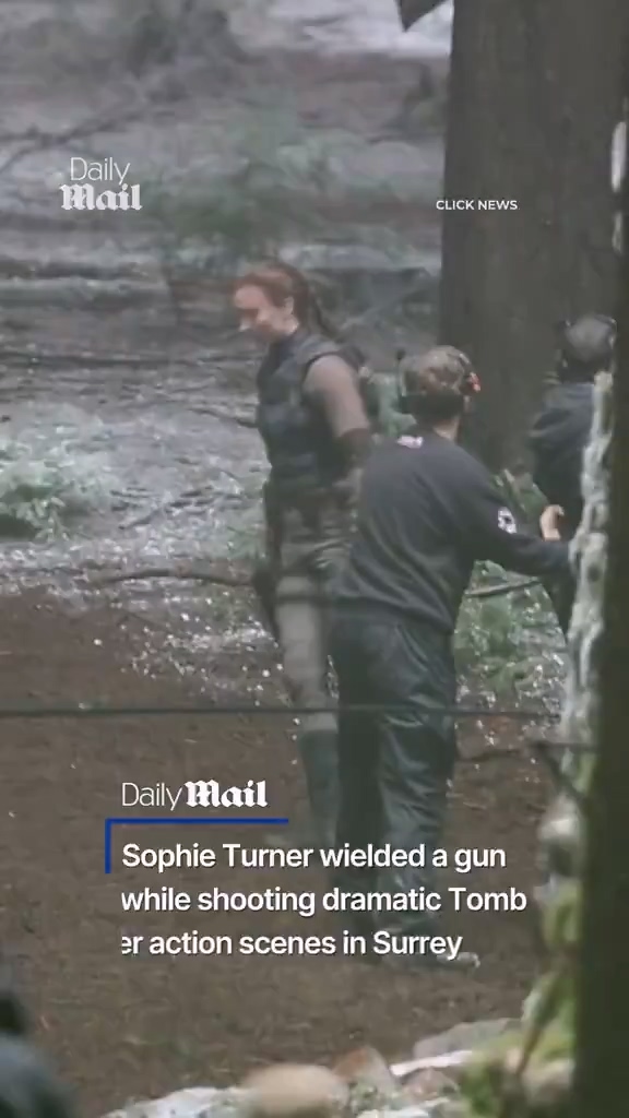 《古墓丽影》真人剧曝片场视频 劳拉手持双枪尽情射击(图3) 《古墓丽影》真人剧曝片场视频 劳拉手持双枪尽情射击