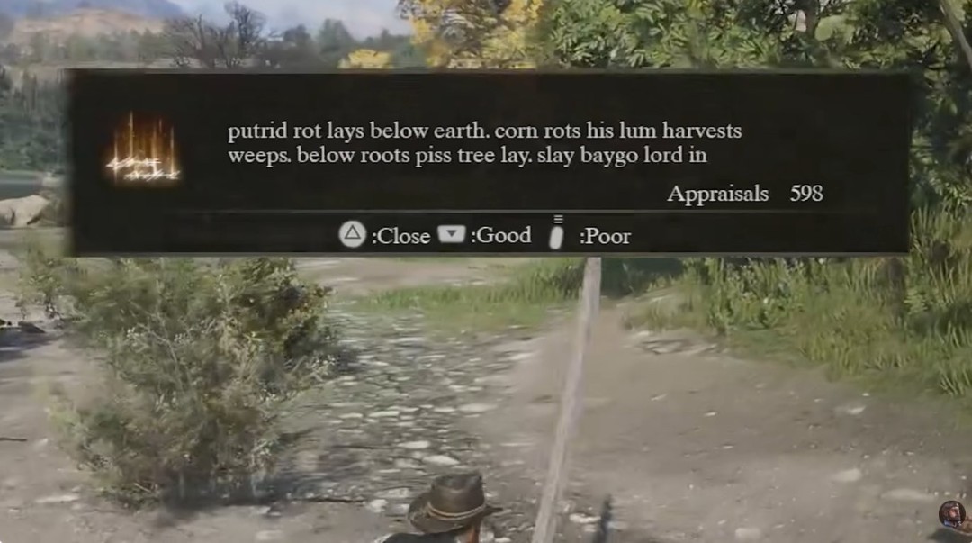 玩家制作大型mod 在《荒野大镖客：救赎2》中玩《艾尔登法环》