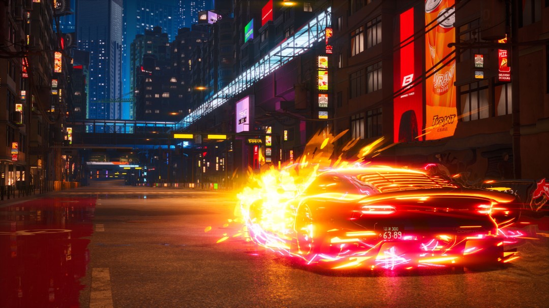 赛博朋克赛车游戏《Screamer》解锁 Steam特别好评