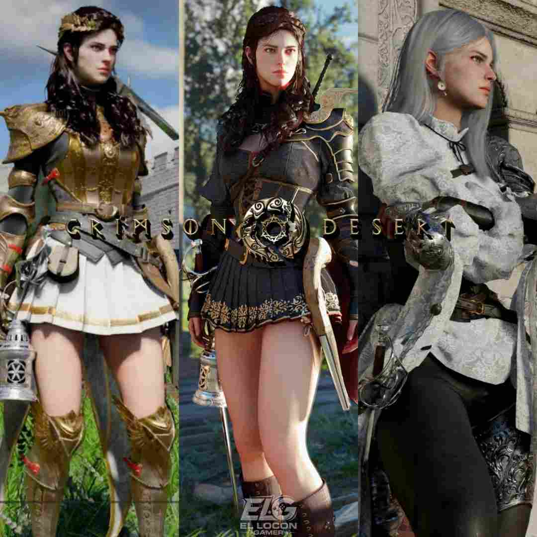 《红色沙漠》性感女性角色、NPC合集 各个美如画！